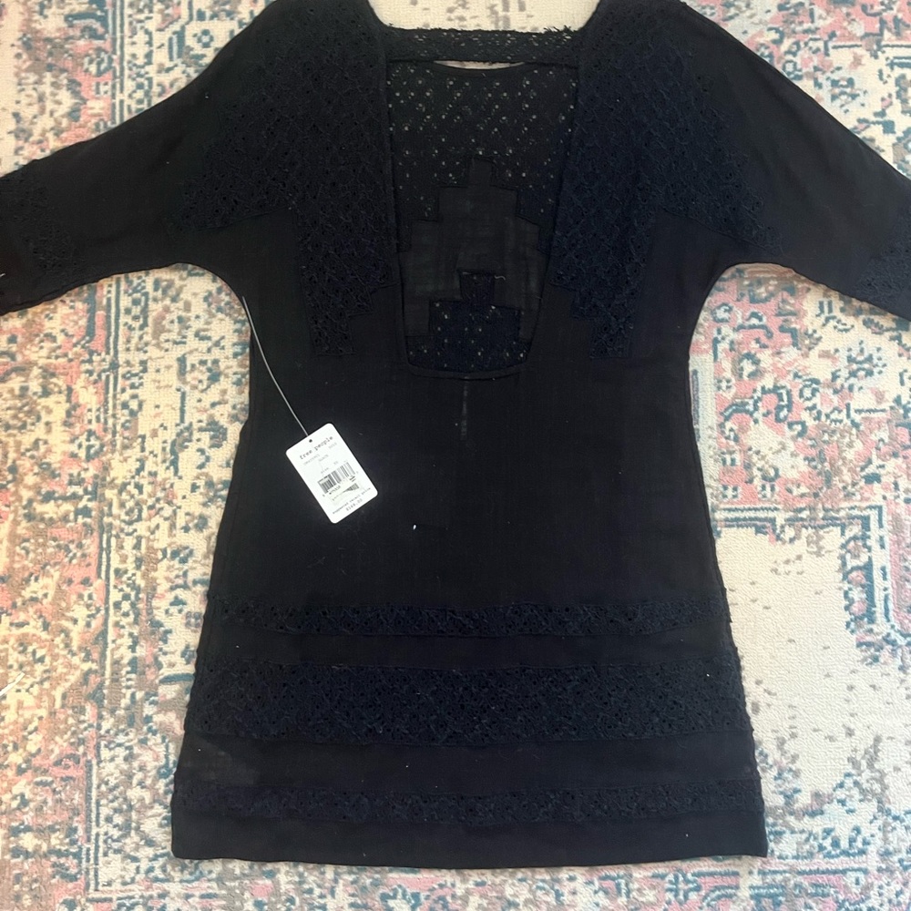 Free people dress! Open back! NWT